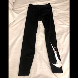 Nike Dri-Fit Workout Pants Black Small New